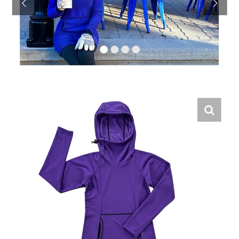 MELANZANA MICRO GRID DRESS V2/ 2024 / Grape Color Size L